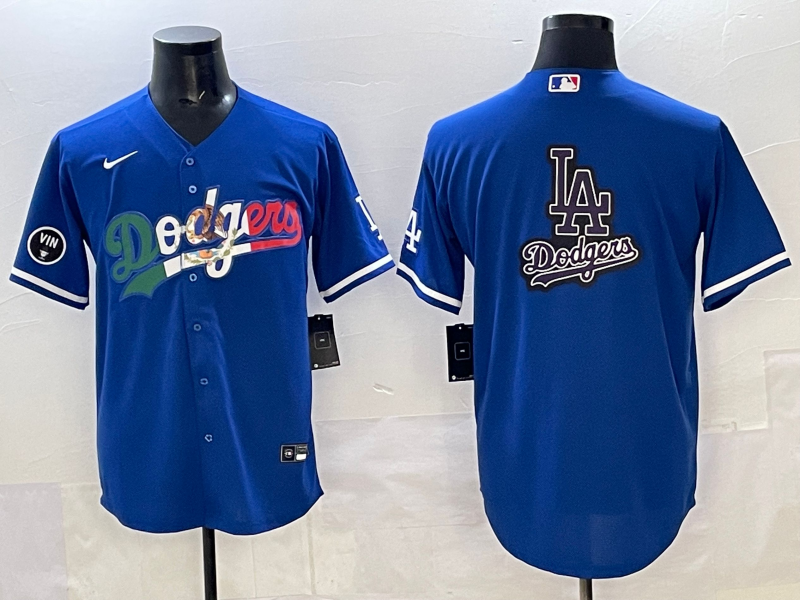Men Los Angeles Dodgers blank blue Nike 2025 MLB All Star Jersey 0021